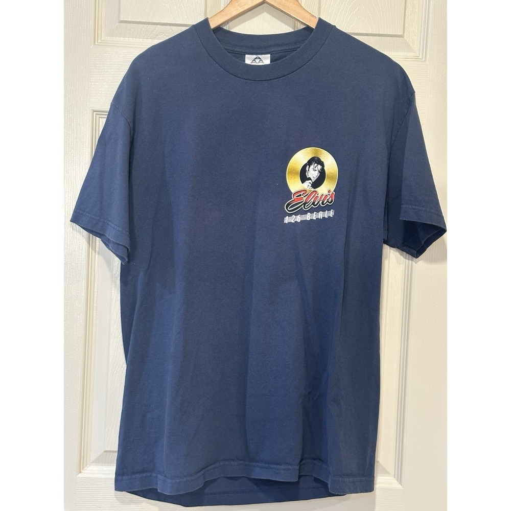 Vintage Y2K Elvis Presleys Memphis T Shirt Size L